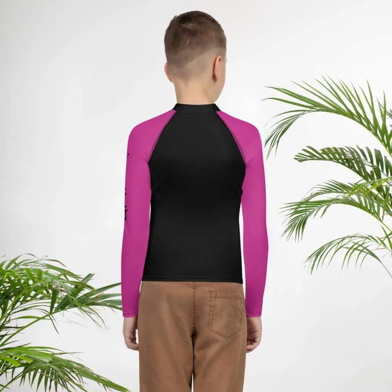 Pink SS Premium Standard ~ Youth Rash Guard