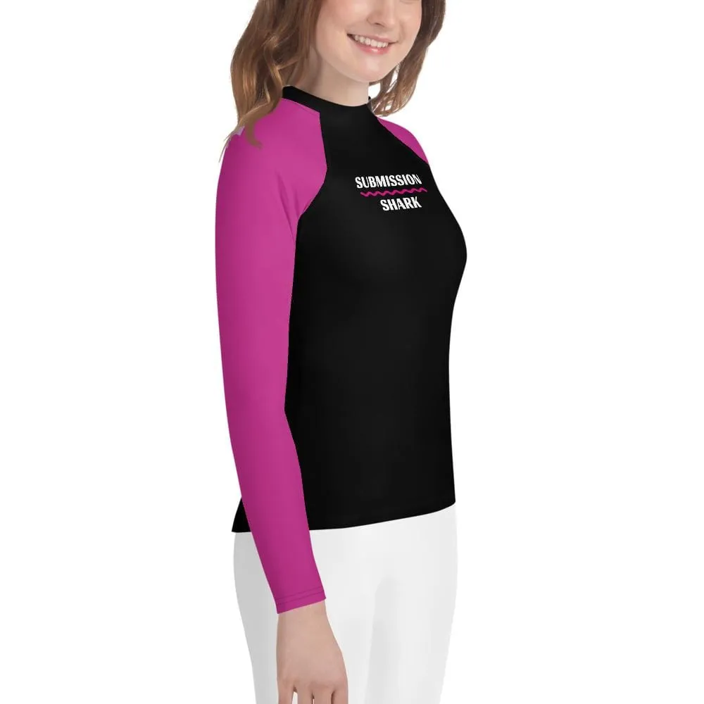 Pink SS Premium Standard ~ Youth Rash Guard
