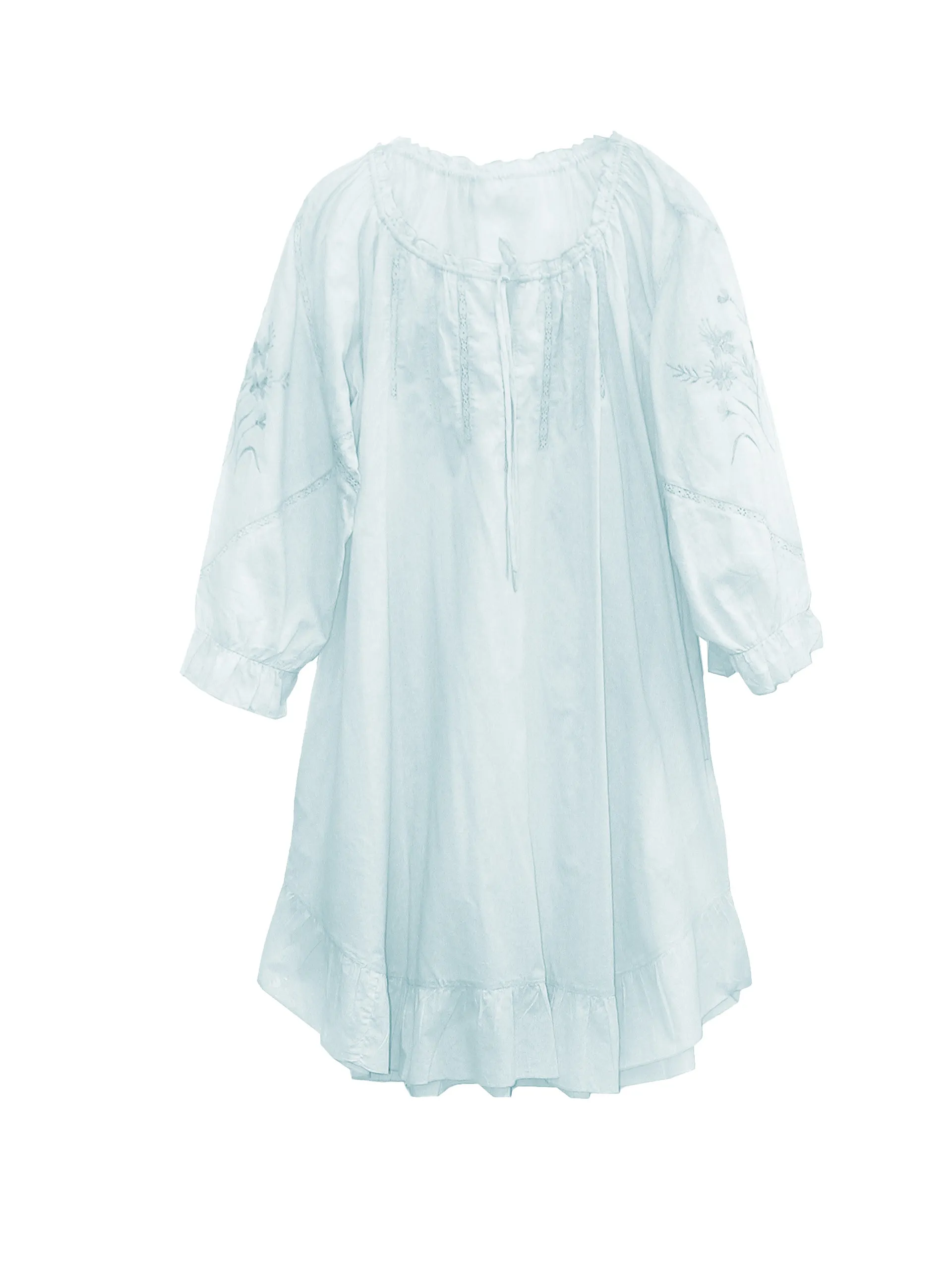 Plus Size 100% Cotton Poet Shirt