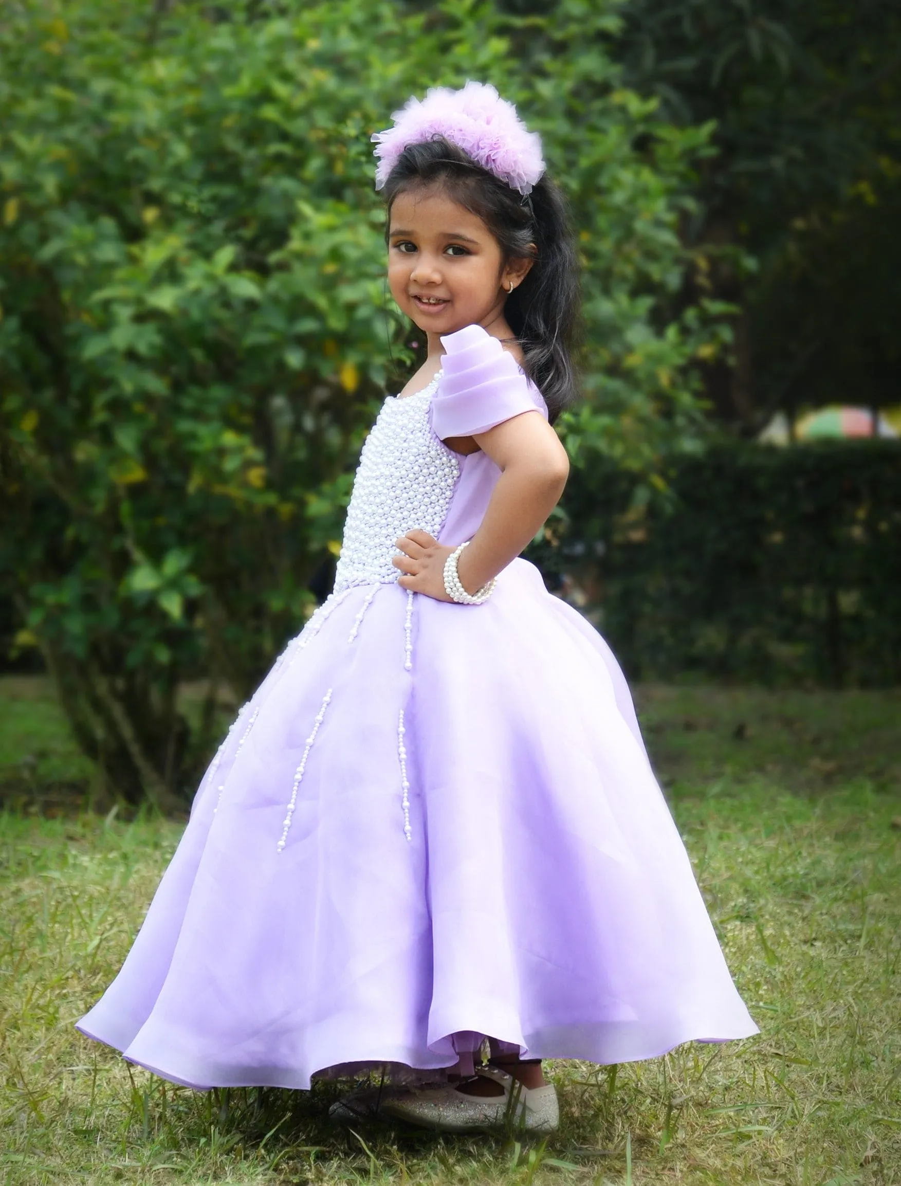 Pre-Order: Cindrella Pearl Gown