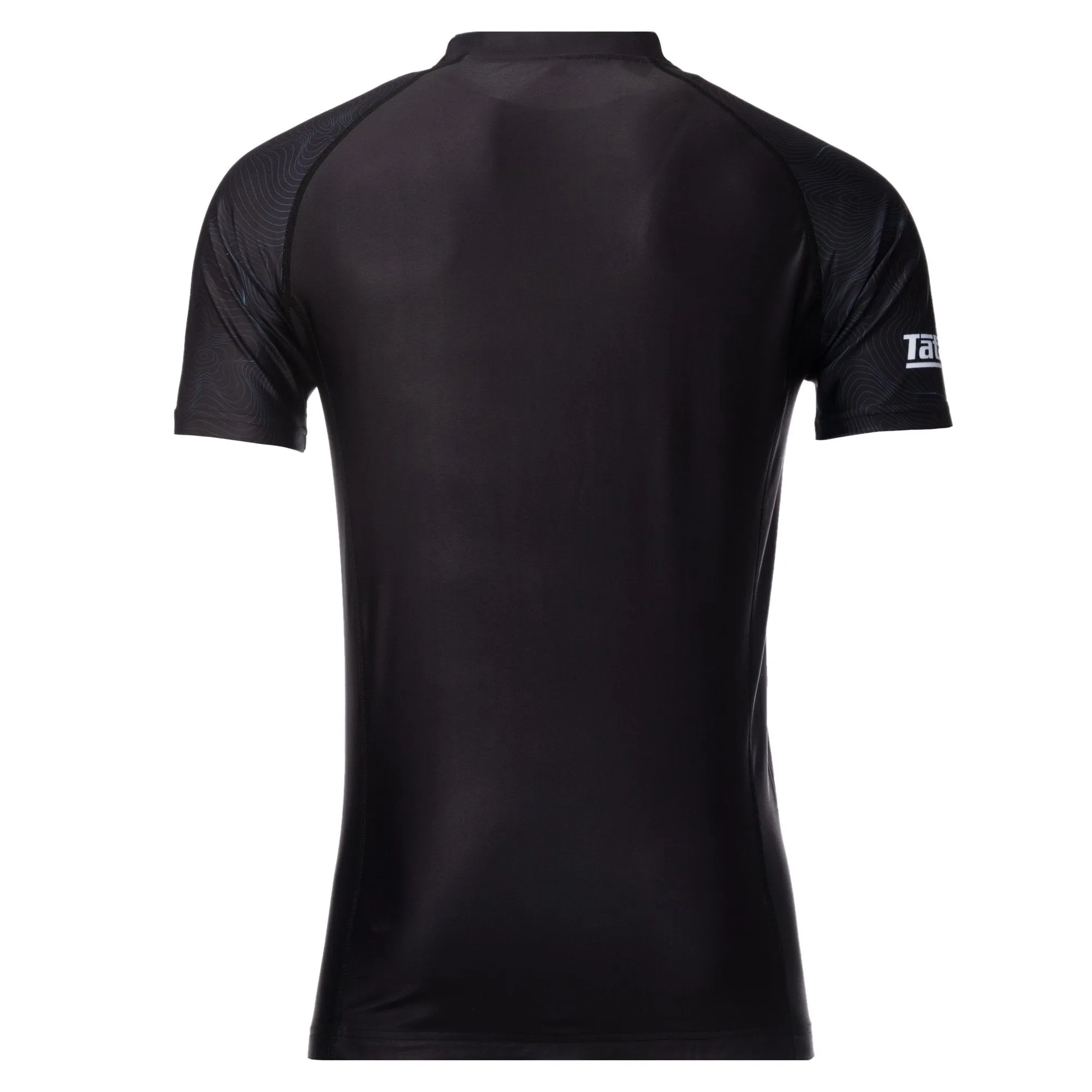 Rashguard Maneca Scurta TATAMI Elite Grappling  - Negru & Albastru