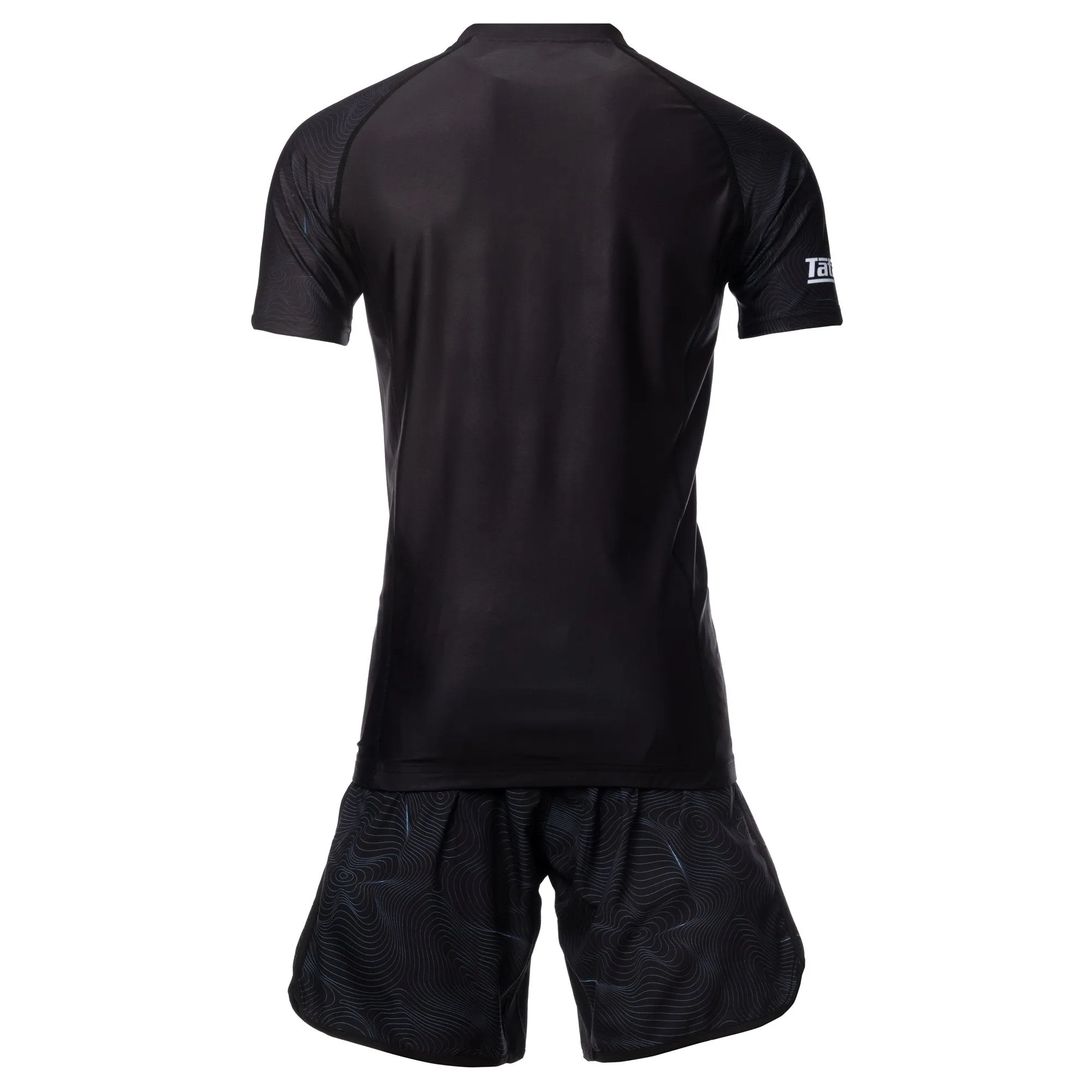 Rashguard Maneca Scurta TATAMI Elite Grappling  - Negru & Albastru