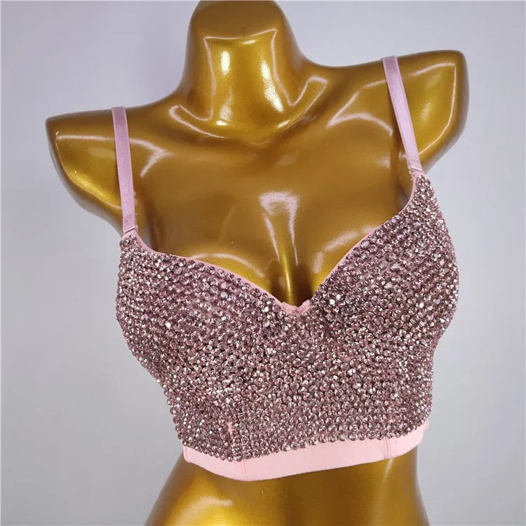Rhinestone Bustier