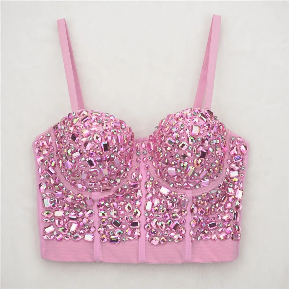Rhinestone Bustier
