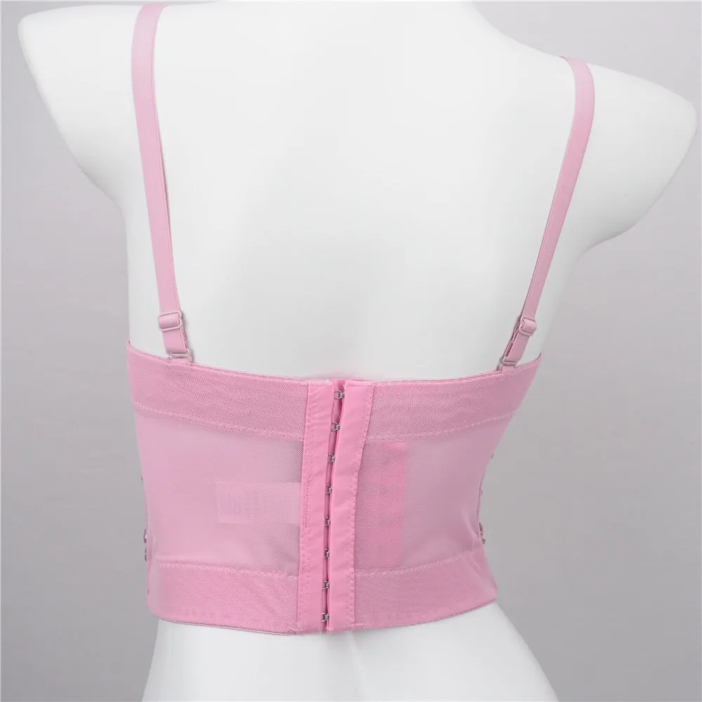 Rhinestone Bustier