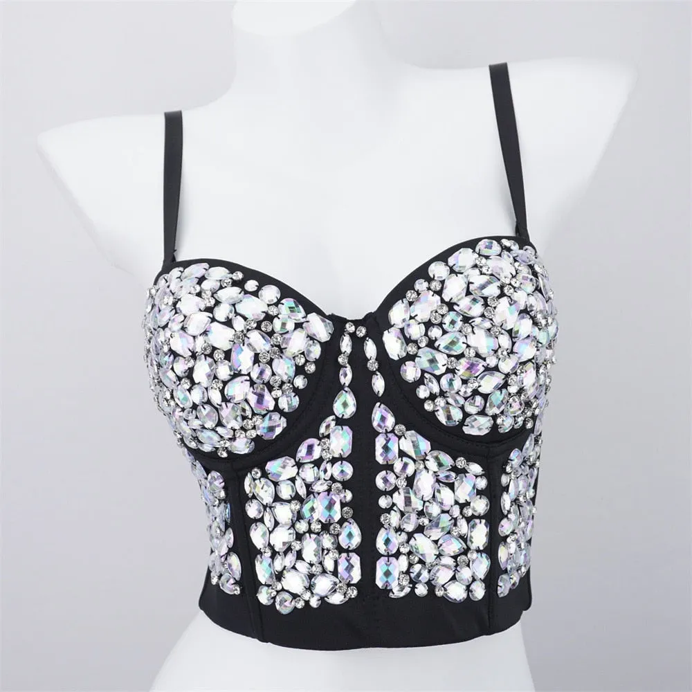 Rhinestone Bustier