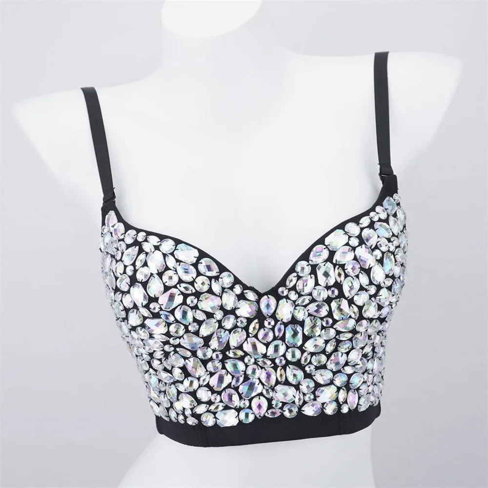 Rhinestone Bustier