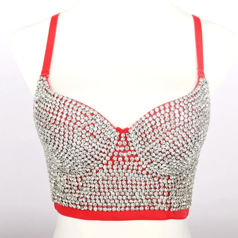 Rhinestone Bustier