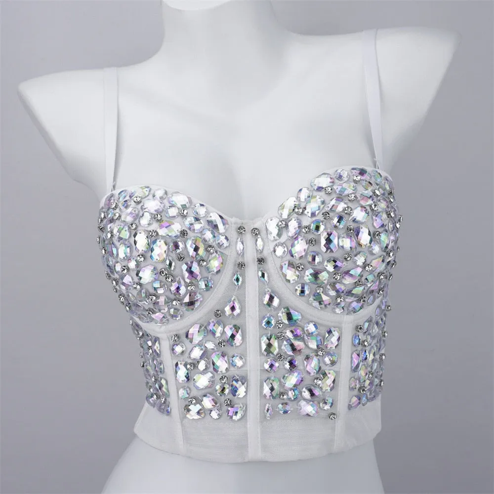 Rhinestone Bustier