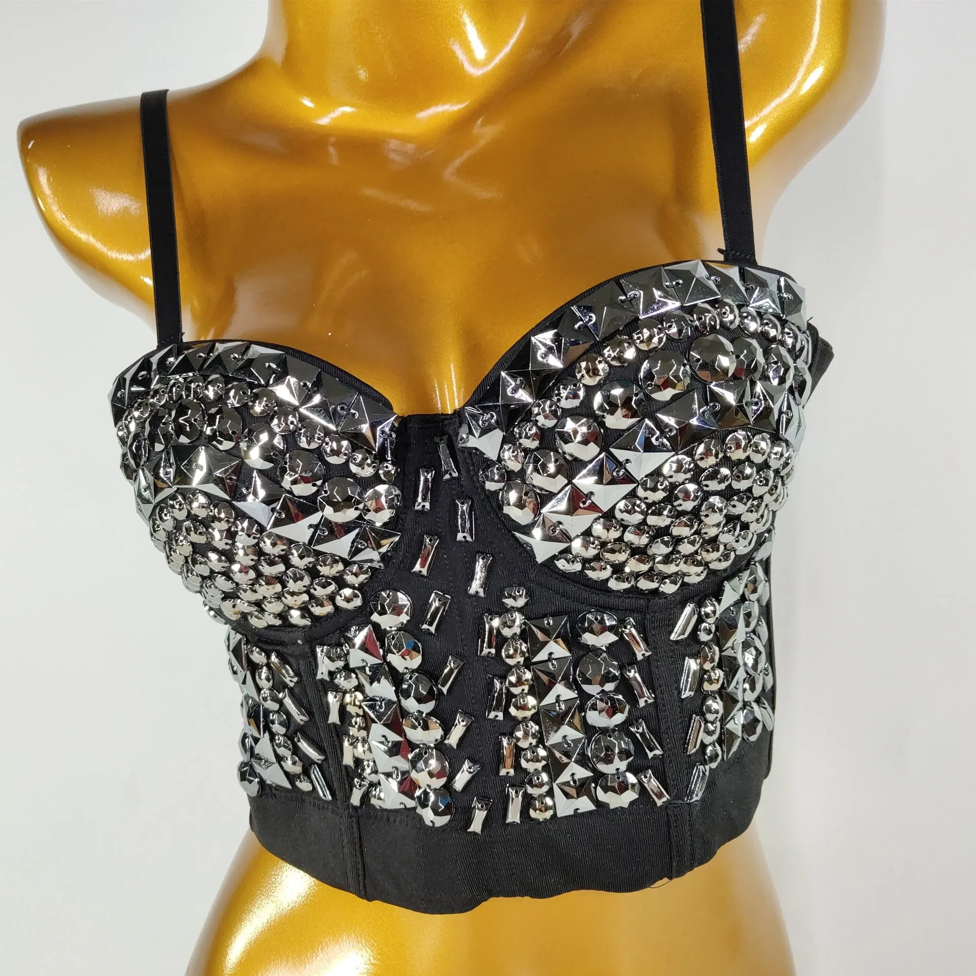 Rhinestone Bustier