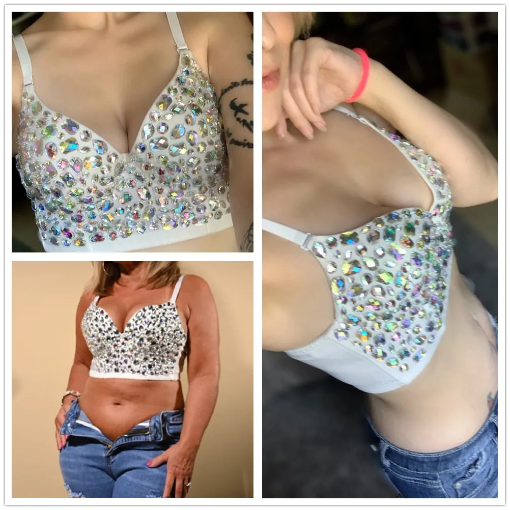 Rhinestone Bustier