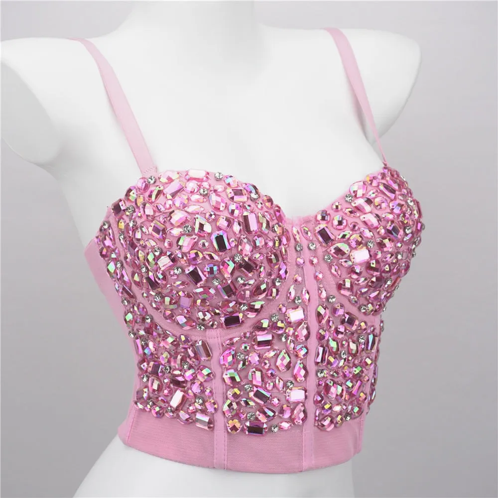 Rhinestone Bustier