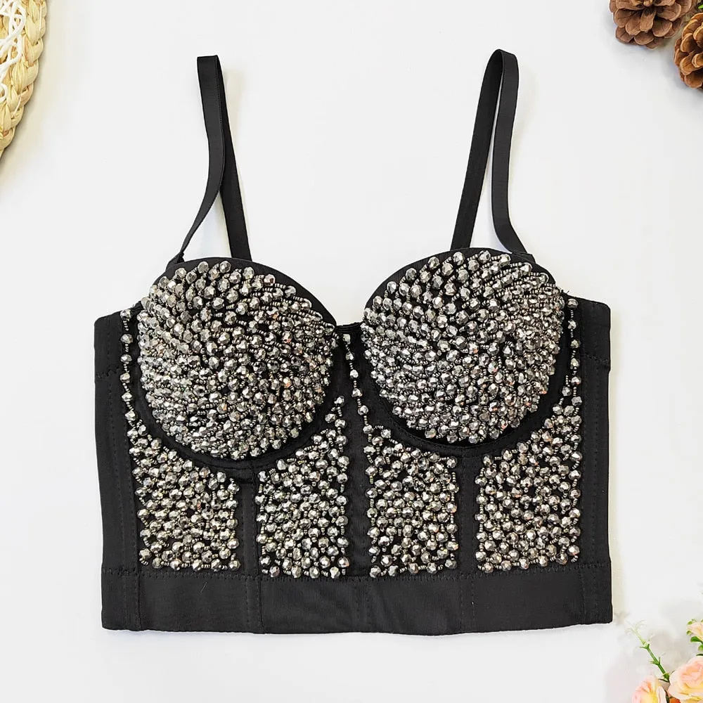Rhinestone Bustier