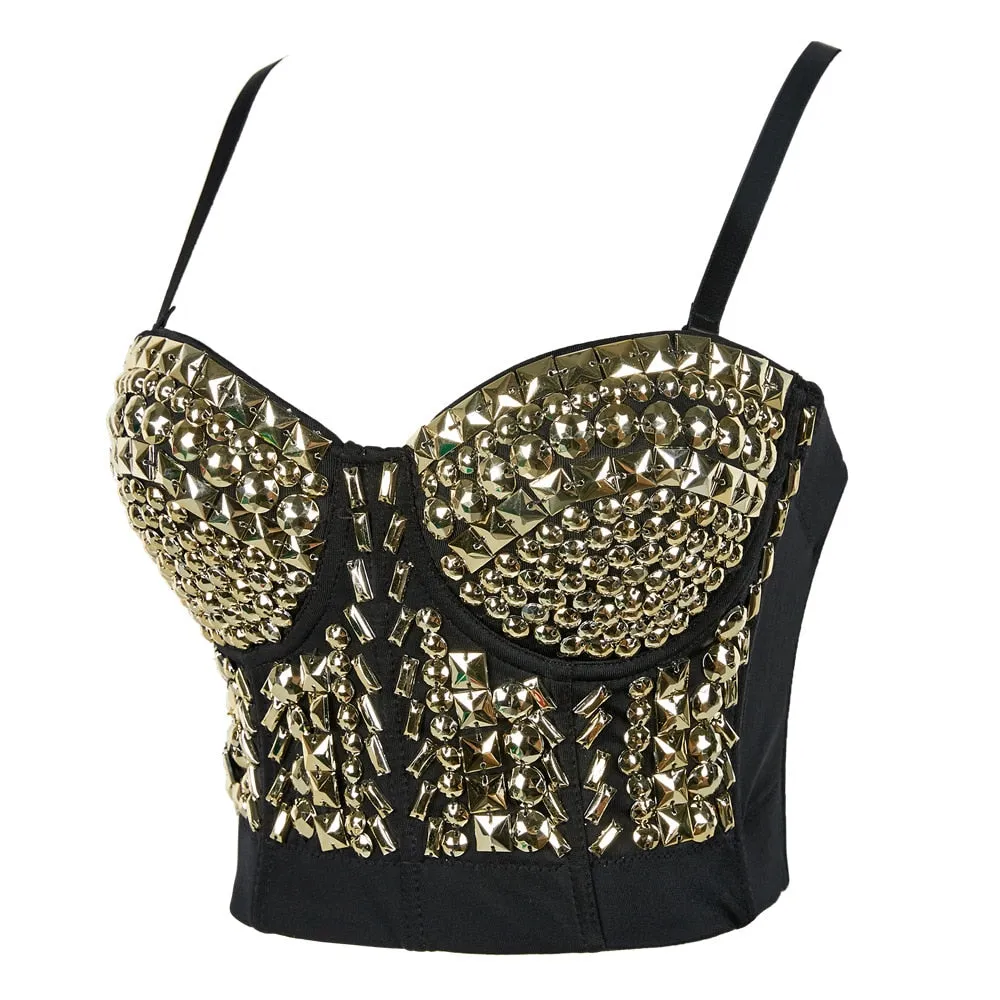 Rhinestone Bustier