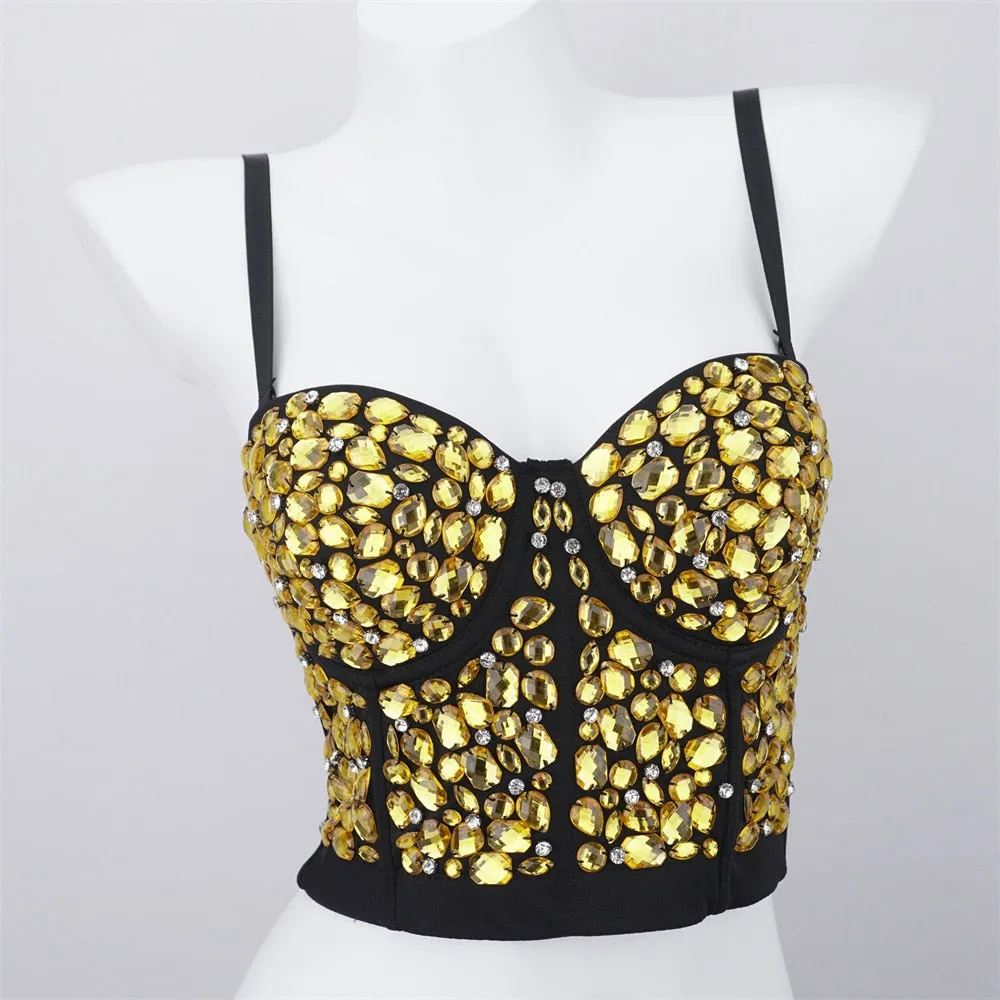 Rhinestone Bustier