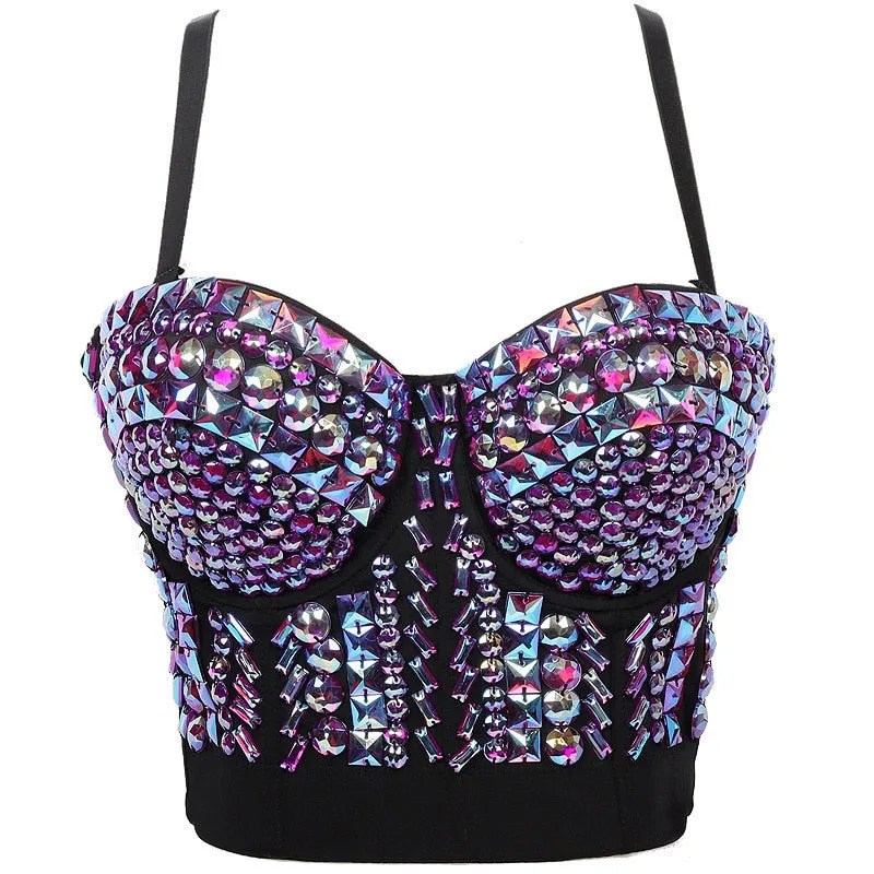 Rhinestone Bustier