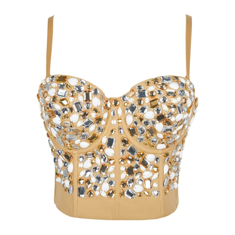 Rhinestone Bustier