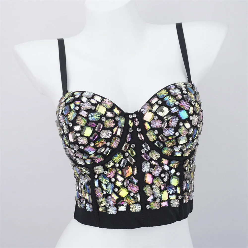 Rhinestone Bustier