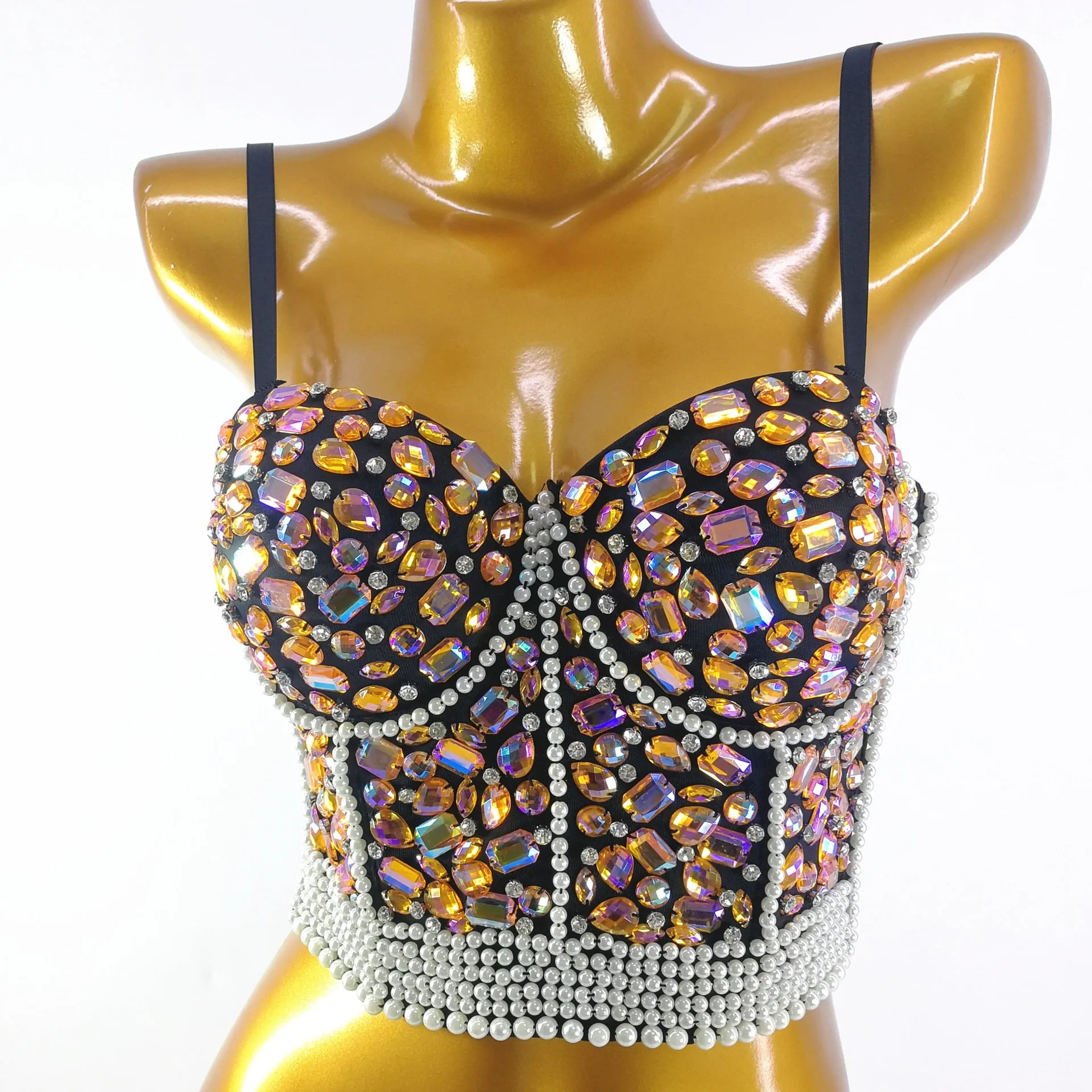 Rhinestone Bustier