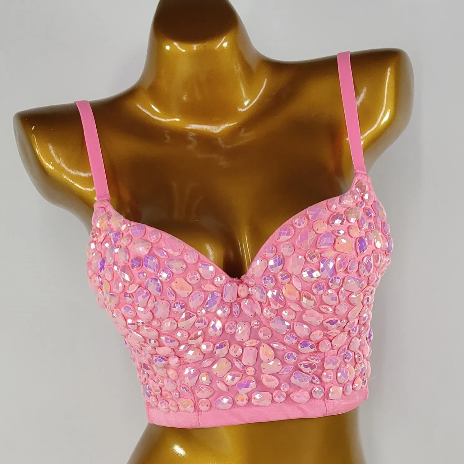Rhinestone Bustier