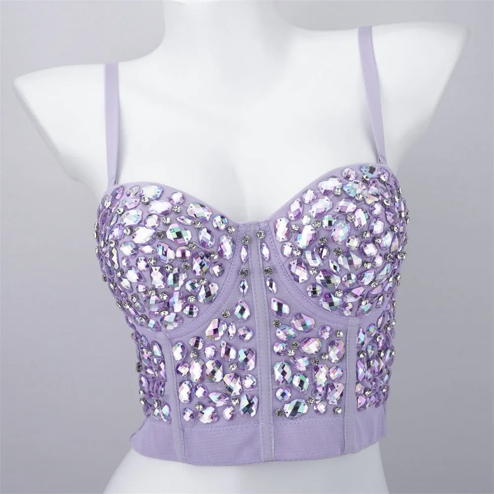 Rhinestone Bustier