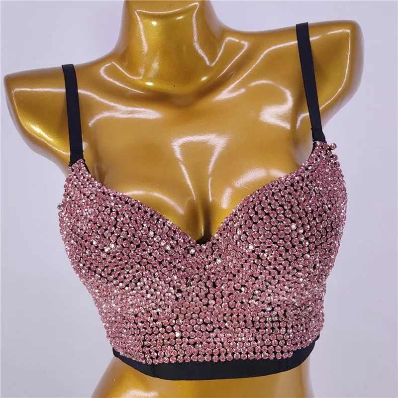 Rhinestone Bustier