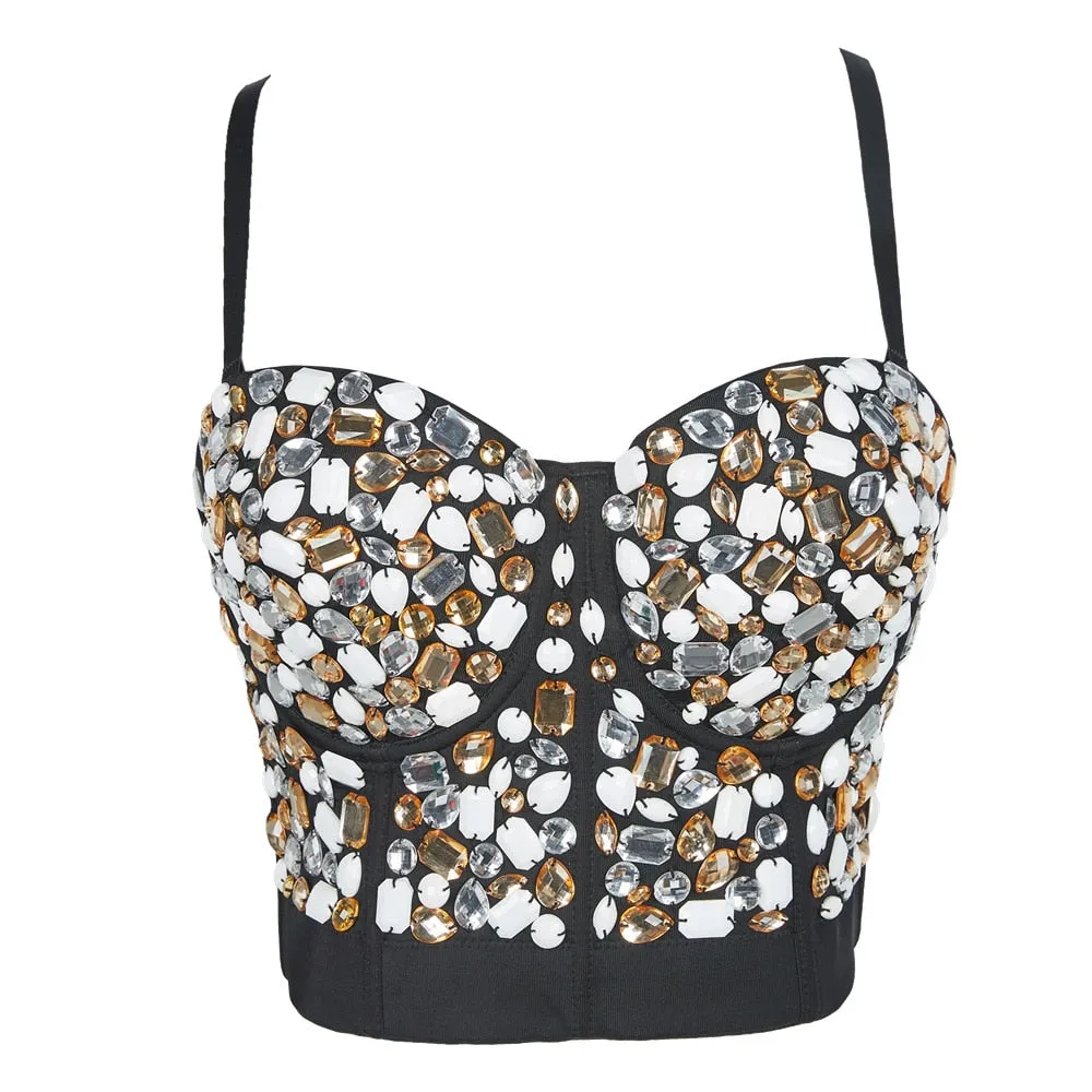Rhinestone Bustier