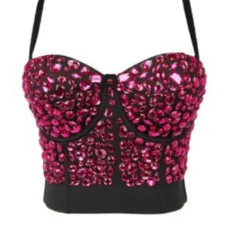 Rhinestone Bustier