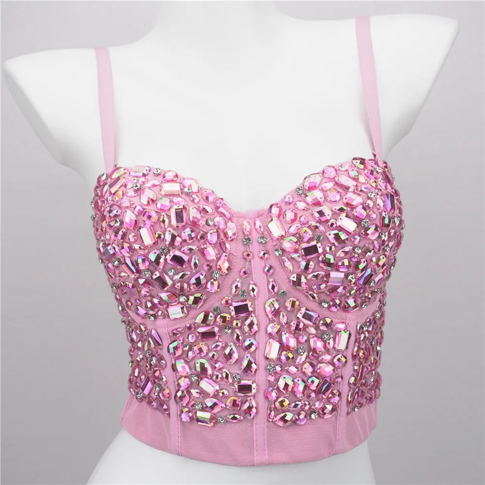 Rhinestone Bustier