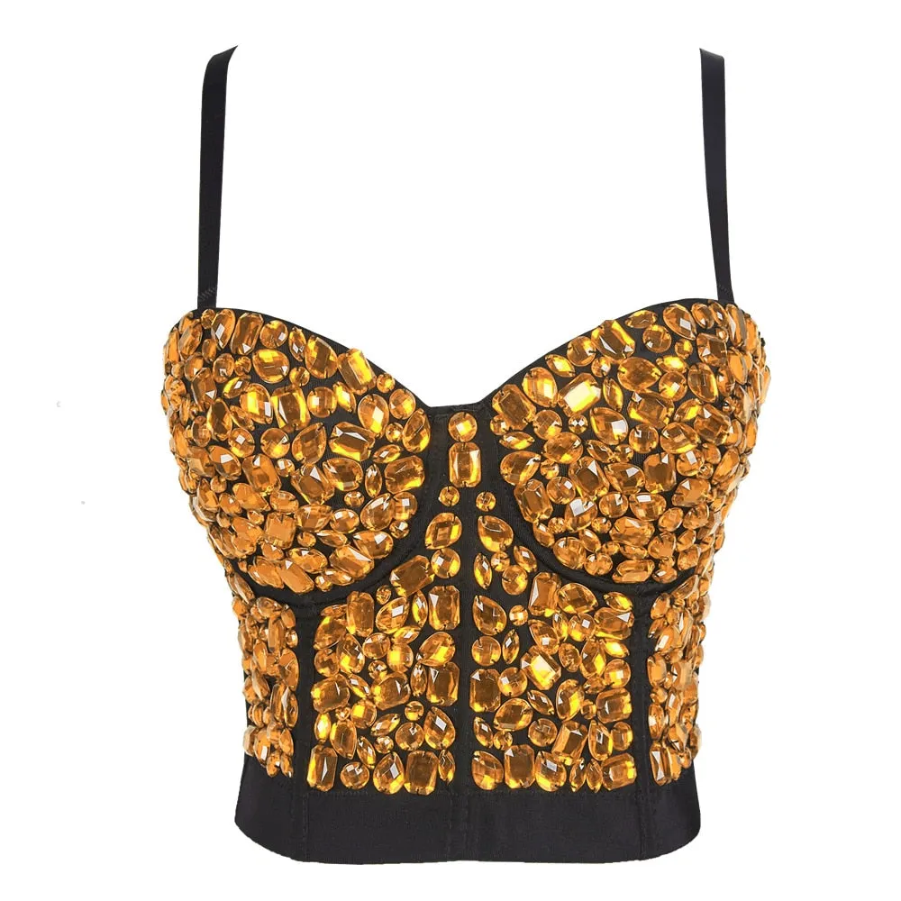 Rhinestone Bustier