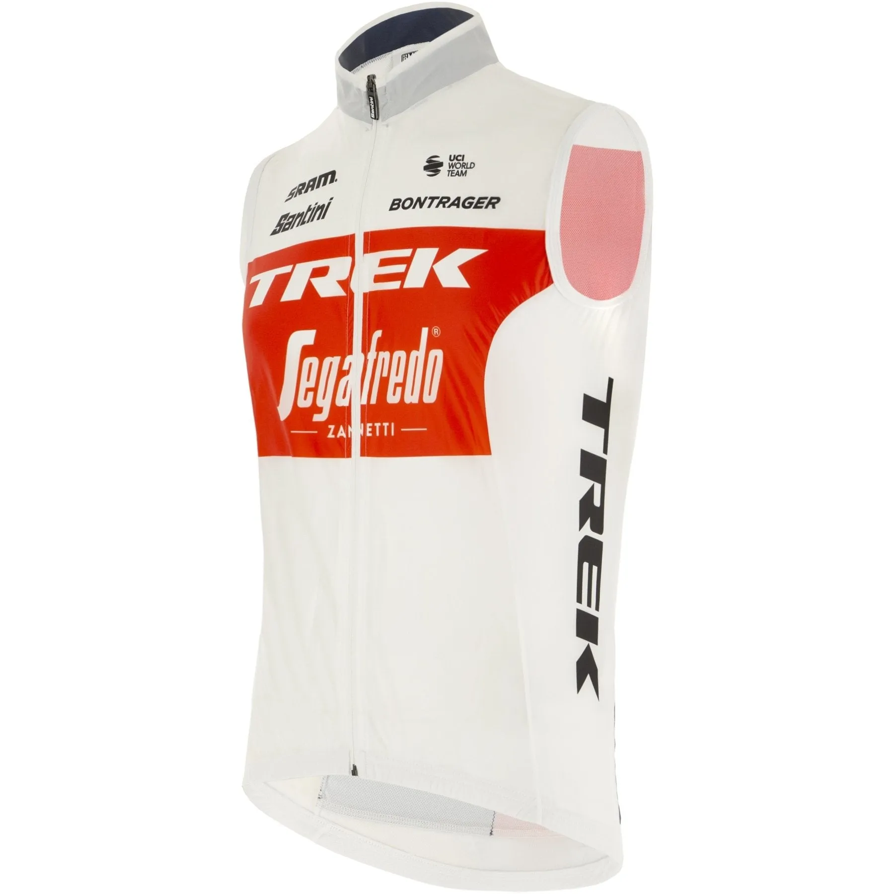 Santini Trek-Segafredo - Wind Vest (Red)