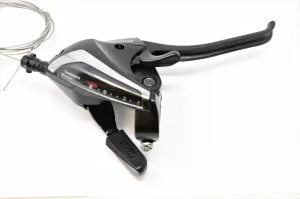 Shimano ST-EF60-8 Right 8 Speed EZI Fire STI Shifter All Black Including Brake Lever