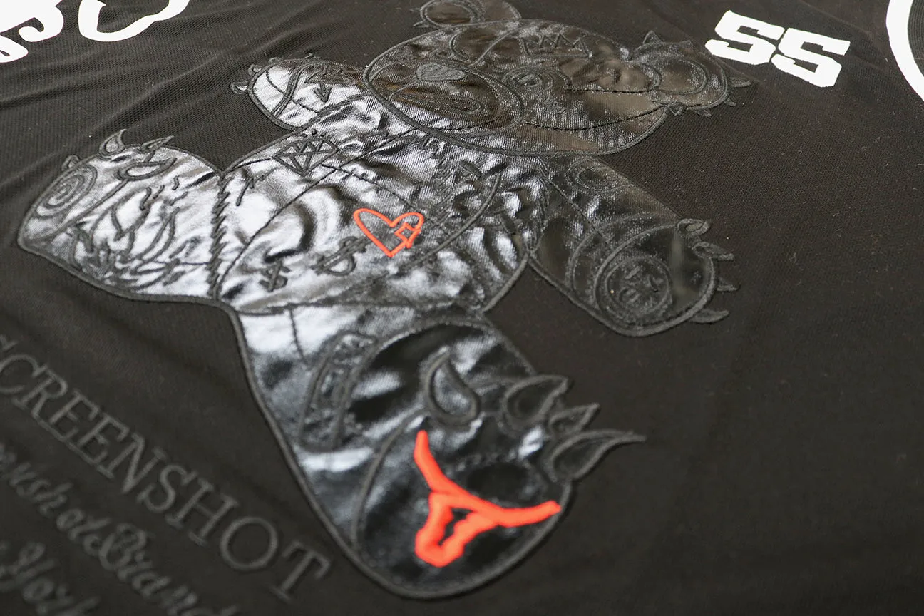 SHORT SLEEVE COLOR BLOCK MESH JERSEY - TS1113 (BLACK/BK)
