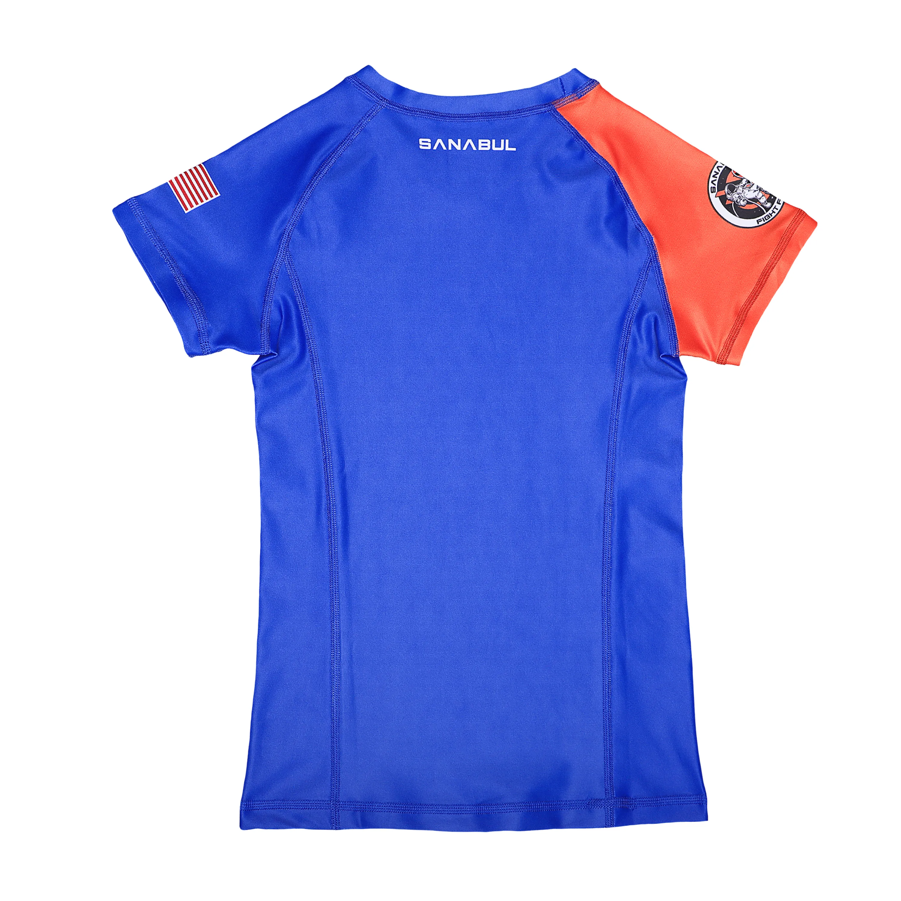 Space Collection Kids Short Sleeve Rash Guard