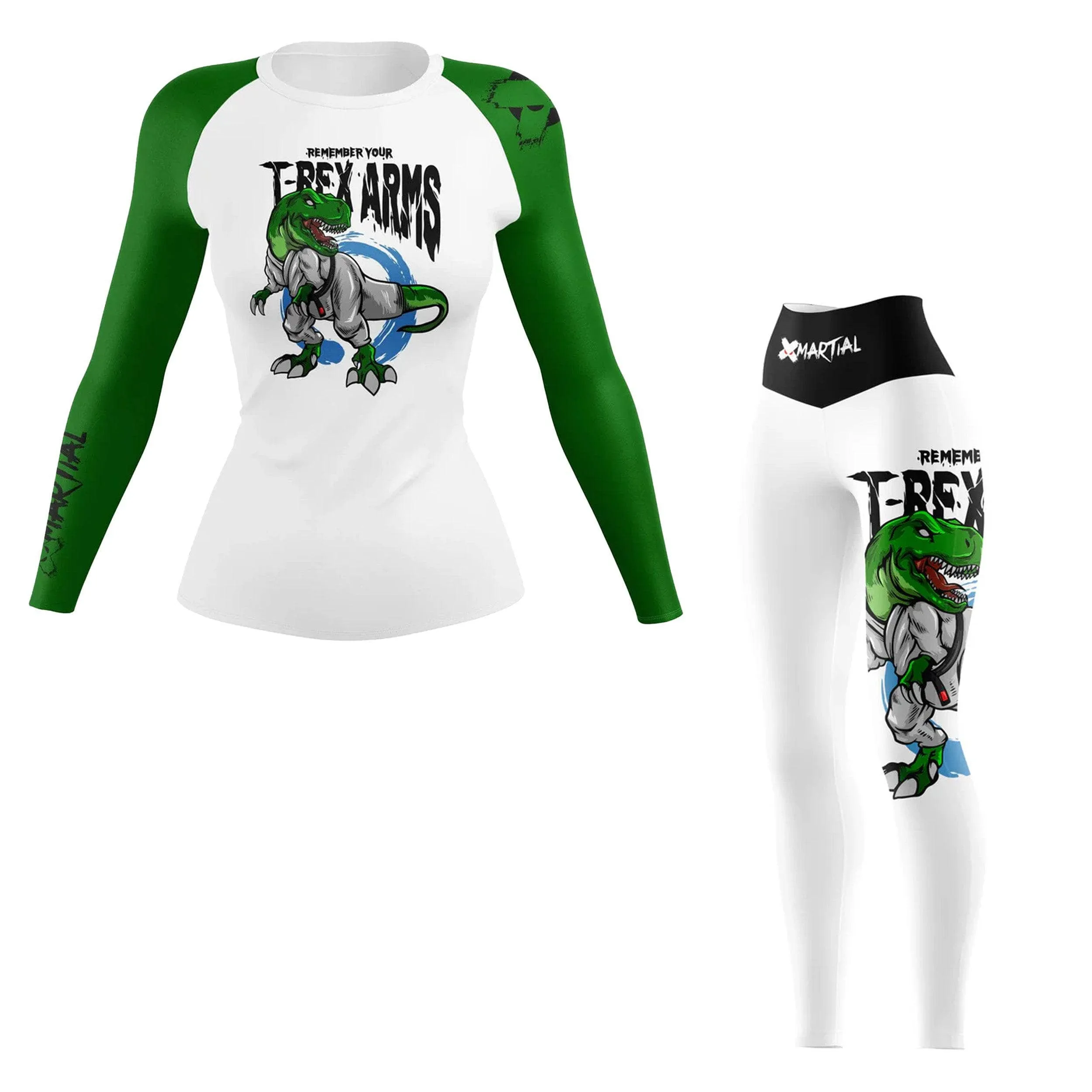 T-Rex Arms Women’s BJJ Rash Guard