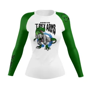T-Rex Arms Women’s BJJ Rash Guard