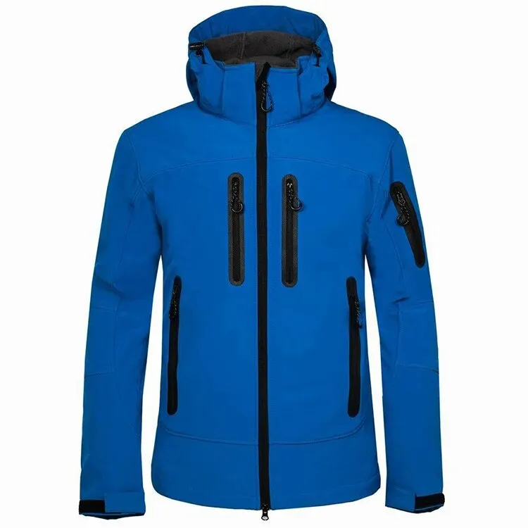 TRVLWEGO Woman Man Hiking Camping Jacket Hooded Windbreaker Soft Shell Winter Warm Trekking Casual Outdoor Sports Climb Coat