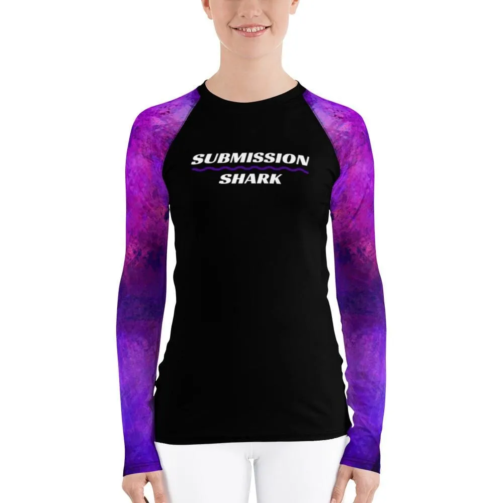 Violet Psionic ~ Women's Rash Guard *