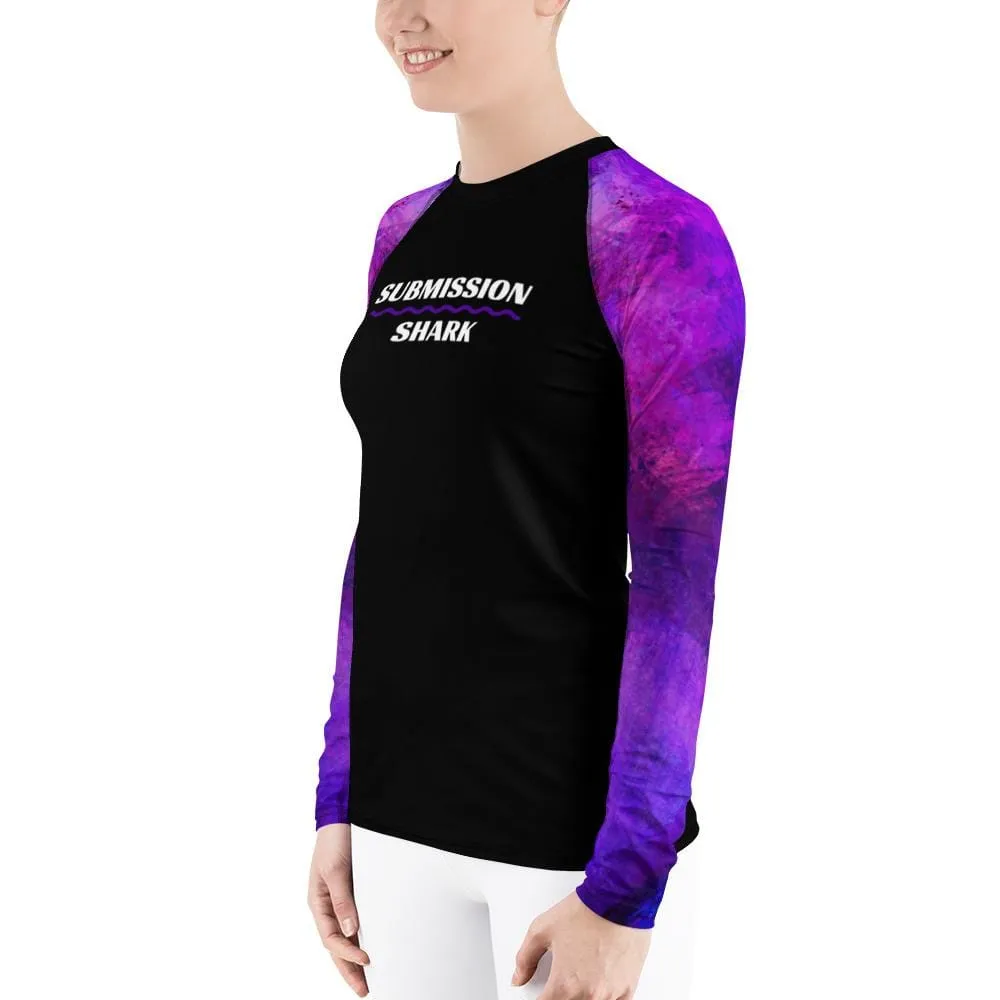 Violet Psionic ~ Women's Rash Guard *