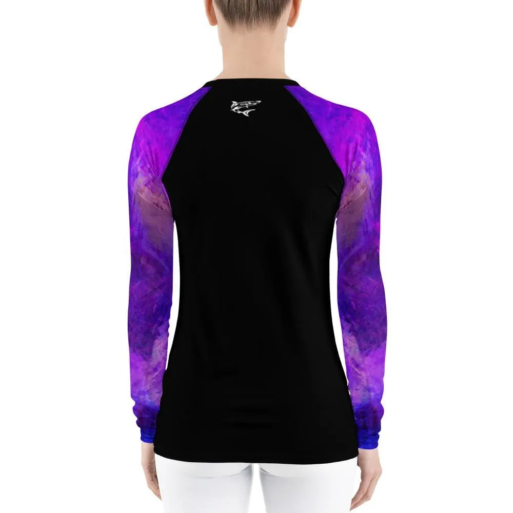 Violet Psionic ~ Women's Rash Guard *