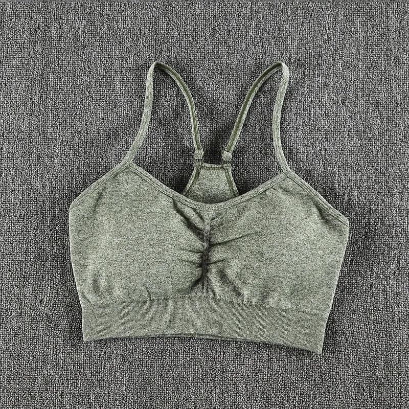 Wire-Free Push-Up Bralette Strap Top