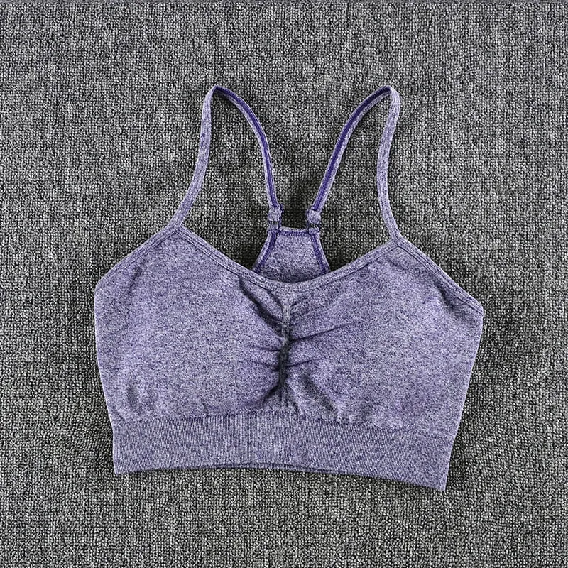 Wire-Free Push-Up Bralette Strap Top