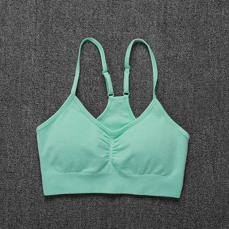Wire-Free Push-Up Bralette Strap Top