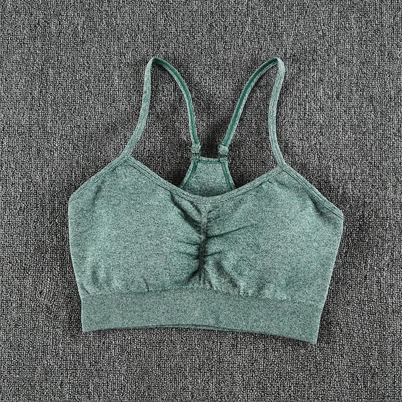 Wire-Free Push-Up Bralette Strap Top