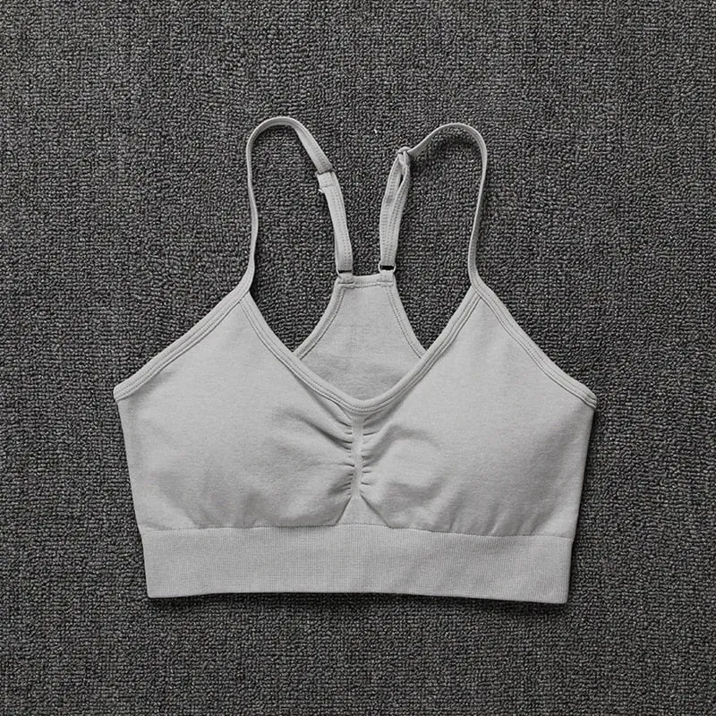 Wire-Free Push-Up Bralette Strap Top