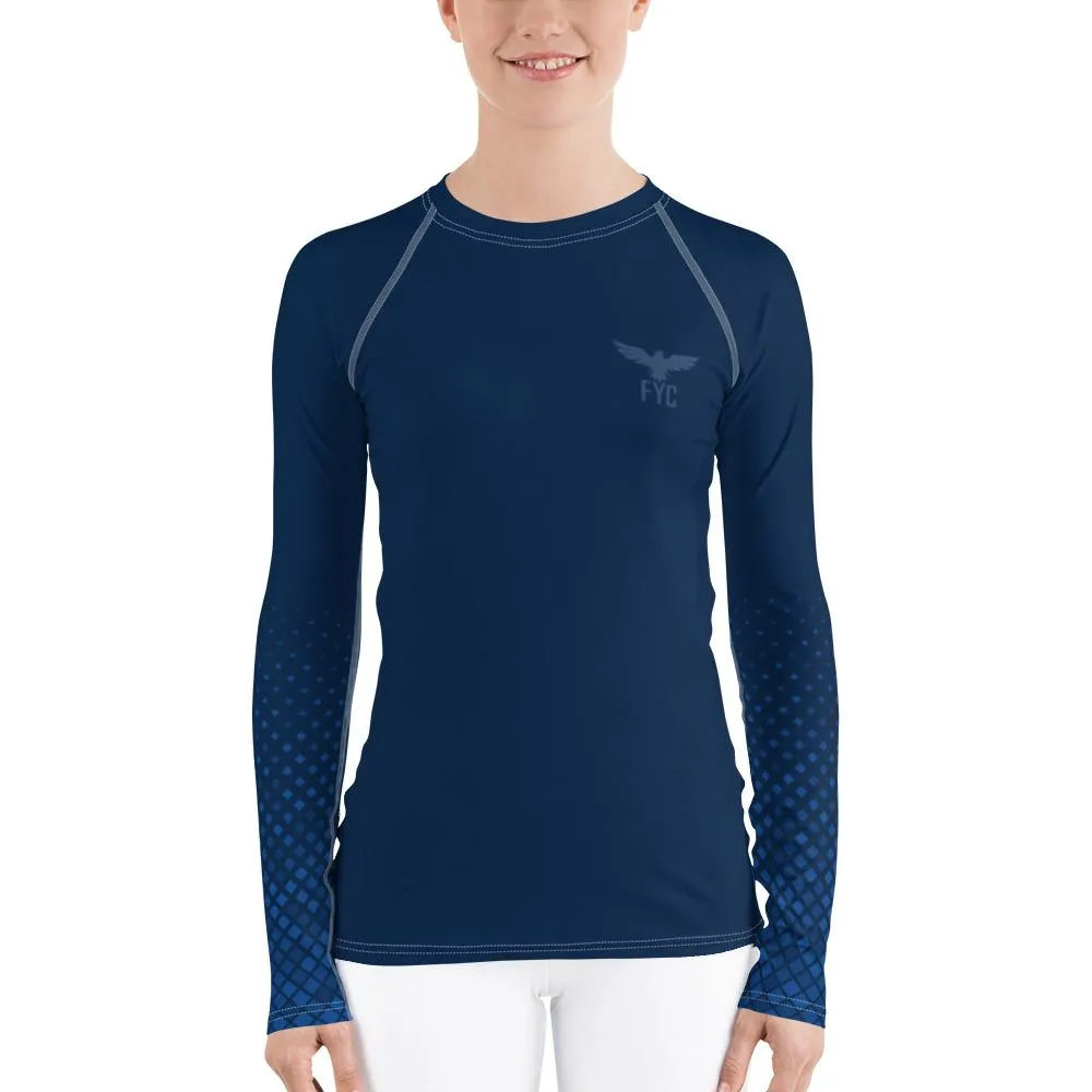Women's Lady Ocean Performance Rash Guard UPF 40 