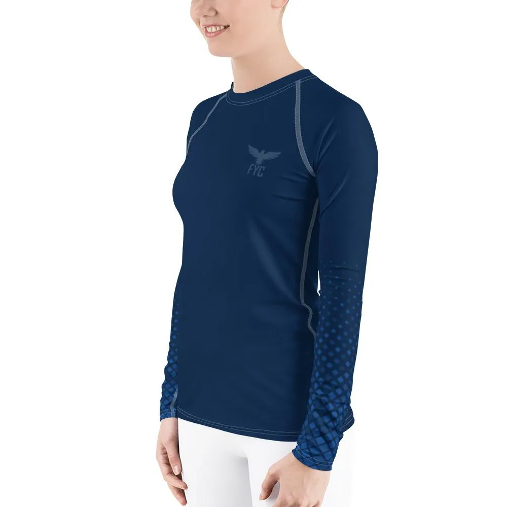 Women's Lady Ocean Performance Rash Guard UPF 40 