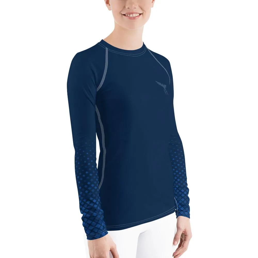 Women's Lady Ocean Performance Rash Guard UPF 40 