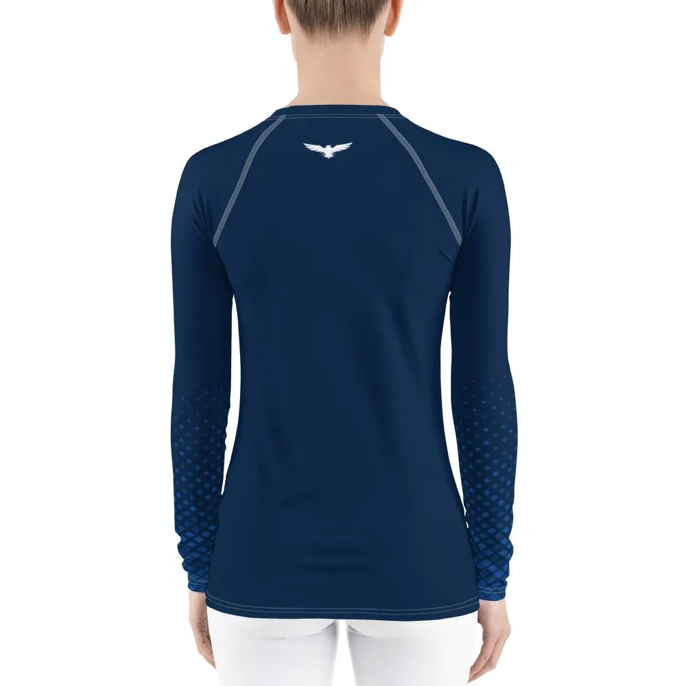 Women's Lady Ocean Performance Rash Guard UPF 40 