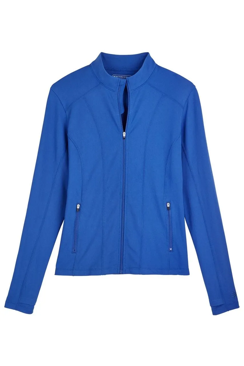 Women's Malawi Swim Jacket  |  Baja Blue